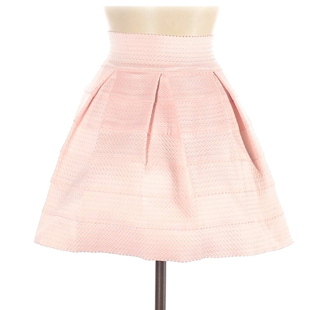 NWOT Honey Punch Skater Flared Mini Skirt
